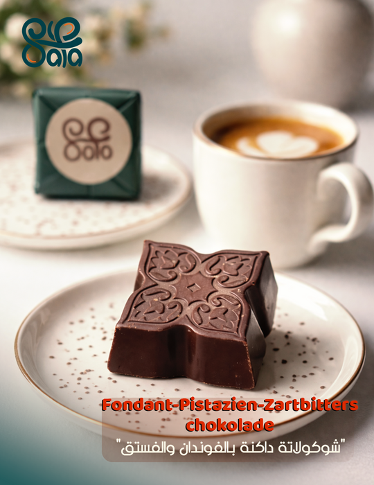Fondant-Pistazien-Zartbitterschokolade 