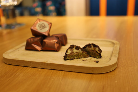 Pistachio & Walnut Dark Chocolate