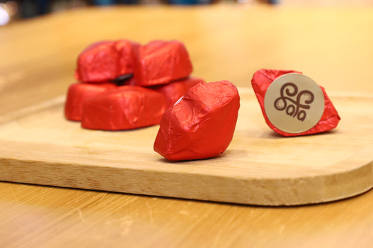 Espresso Lippen Schokolade 