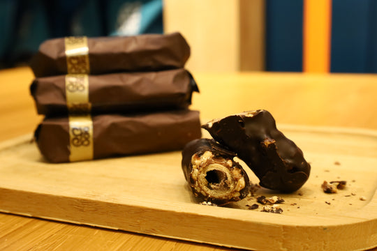 hazelnut Fingers dark chocolate