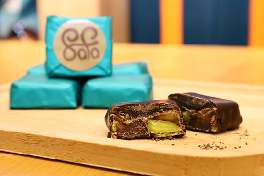 Pistachio Lokum Dark Chocolate