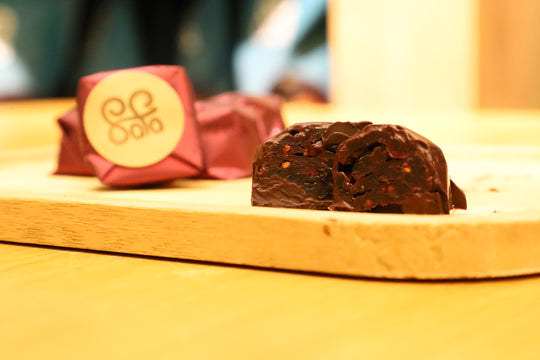 Cherry dark chocolate