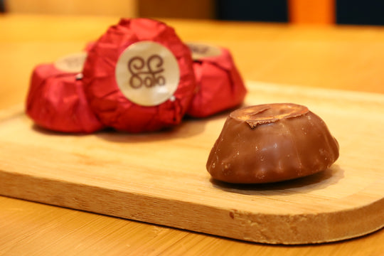 Erdbeer-Tartelette-Schokolade 