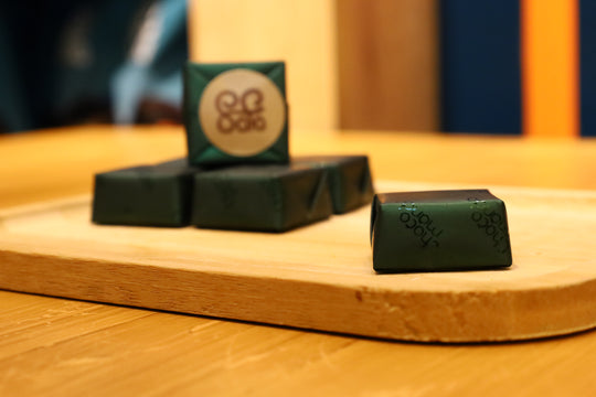 Fondant-Pistazien-Zartbitterschokolade 