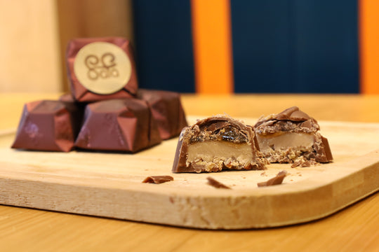 almonds honey chocolate